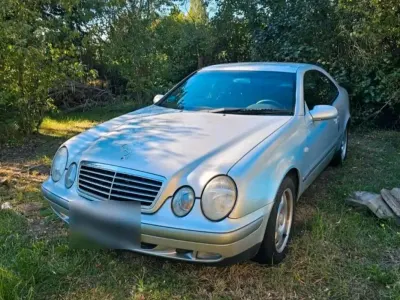 Brugt Mercedes CLK200 136 HK (100 kW) 1998 Sølv Coupe