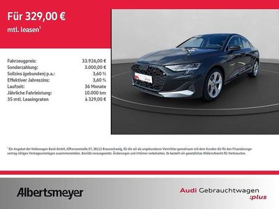 Gebraucht Audi A3 Advanced 150 PS (110 kW) 2025 Grau Limousine