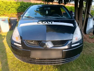 Gebraucht Mitsubishi Colt 95 PS (69 kW) 2007 Schwarz Kleinwagen