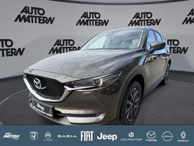 Gebraucht Mazda CX-5 Exclusive-Line 165 PS (121 kW) 2017 Obsidiangrau metallic (metallic) SUV