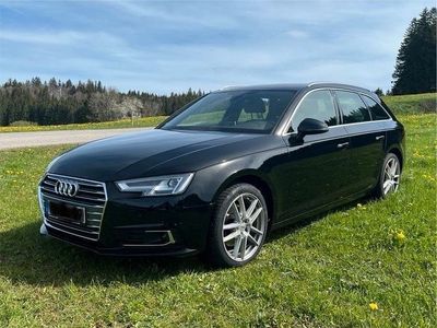 gebraucht Audi A4 Avant Sport G-tron 170PS DSG B9 8 f. bereift TOP Zustand