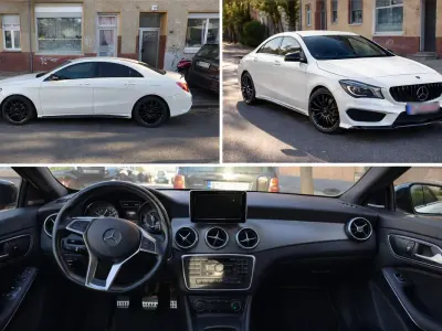 Gebraucht Mercedes CLA200 AMG line 153 PS (112 kW) 2013 Weiß Limousine