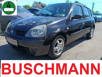 Używany Renault Clio II Campus 58 KM (42 kW) 2007 Czarny Sedan/Limuzyna