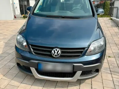 Gebraucht VW Golf Plus Cross 105 PS (77 kW) 2007 Blau Van / Kleinbus