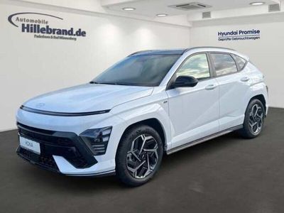 gebraucht Hyundai Kona SX2 1,6 T-GDI DCT N Line Allrad Navi Leder Memory