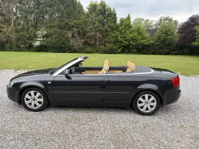 Gebraucht Audi A4 Cabriolet 163 PS (119 kW) 2005 Schwarz Cabrio