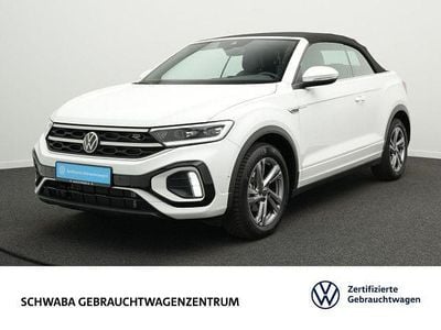 Second-hand VW T-Roc Cabriolet R-line 150 CP (110 kW) 2025 Alb Cabrio
