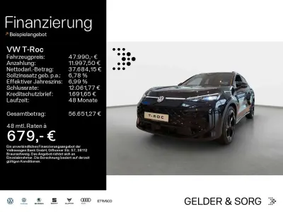 Neu VW T-Roc R-line 150 PS (110 kW) 2026 Grenadillschwarz metallic SUV