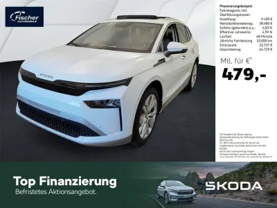 Gebraucht Skoda Enyaq iV Clever 210 kW (286 PS) 2025 Weiss SUV