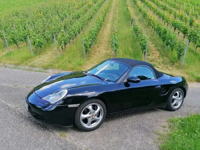 Gebraucht Porsche 986 Boxster 204 PS (150 kW) 1997 Schwarz Cabrio