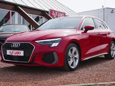 Używany Audi A3 Comfort 150 KM (110 kW) 2022 Czerwony Sedan/Limuzyna