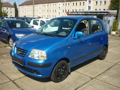 Gebraucht Hyundai Atos 58 PS (42 kW) 2004 Blau Kleinwagen