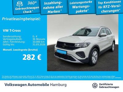 Gebraucht VW T-Cross Life 116 PS (85 kW) 2025 6u ascotgrau SUV