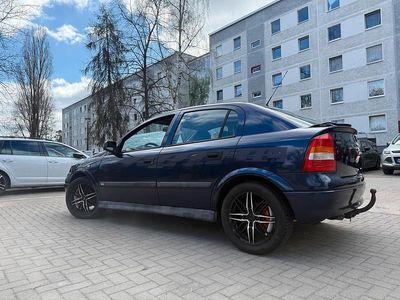 Gebraucht Opel Astra 1999 Blau Limousine