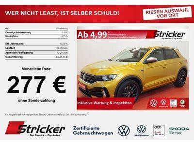 gebraucht VW T-Roc T-Roc °°R 2.0TSI DSG 277,-ohne Anzahlung Akrapovic Beats°°R 2.0TSI DSG 277,-ohne Anzahlung Akrapovic Beats