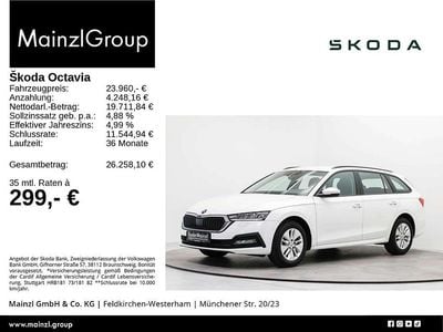 Candyweiß Gebraucht 2022 Skoda Octavia Kombi | 23.960 € (Guter Preis)