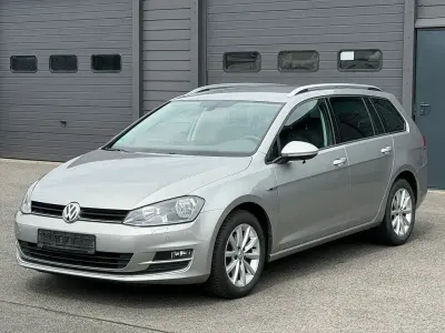 Gebraucht VW Golf VII LOUNGE 110 PS (80 kW) 2015 Silber Kombi