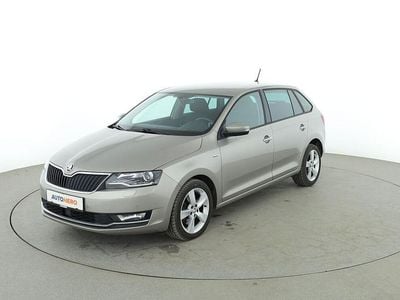 Gebraucht Skoda Rapid Clever 125 PS (91 kW) 2018 Grau Kleinwagen