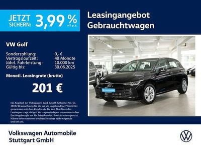 Gebraucht VW Golf VIII Life 116 PS (85 kW) 2024 Schwarz Limousine