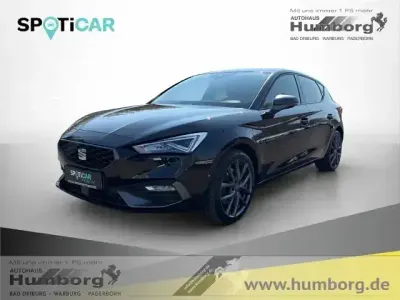 Używany Seat Leon FR 150 KM (110 kW) 2021 Czarny Sedan/Limuzyna