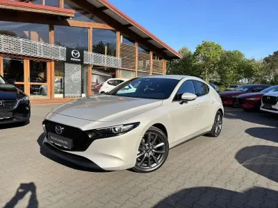 Gebraucht Mazda 3 Exclusive-Line 140 PS (102 kW) 2025 Platinum quartz m Limousine