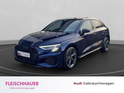 Gebraucht Audi A3 S-Line 150 PS (110 kW) 2022 Navarrablau metallic Limousine