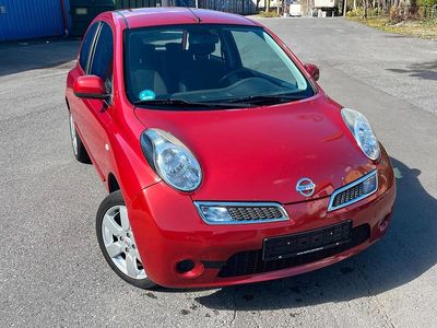 Gebraucht Nissan Micra 65 PS (47 kW) 2010 Rot Kleinwagen