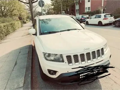 Gebraucht Jeep Compass 120 PS (88 kW) 2014 Weiß SUV