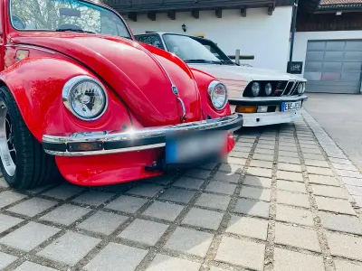 Gebraucht VW Käfer 95 PS (69 kW) 1981 Rot Cabrio