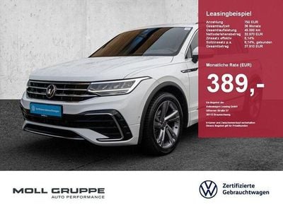 Usata VW Tiguan R-line 150 CV (110 kW) 2023 Bianco SUV