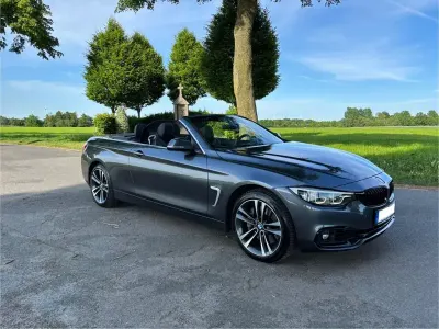 Käytetty BMW 440 Sport Line 326 HP (239 kW) 2020 Harmaa Avoauto