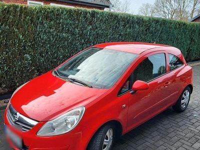Gebraucht Opel Corsa 56 PS (41 kW) 2007 Rot Kleinwagen
