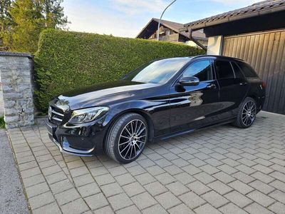 gebraucht Mercedes C250 C-Klasse d 4Matic T 9G-TRONIC AMG Line