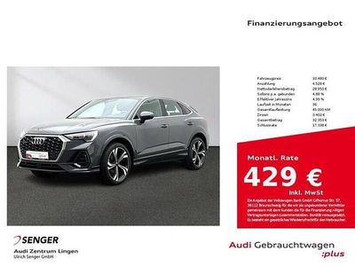 Usata Audi Q3 Sportback Sport 150 CV (110 kW) 2023 Grigio SUV