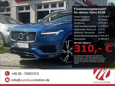Bursting blue / metallic Gebraucht 2015 Volvo XC90 R-Design SUV | 25.770 € (Fairer Preis)