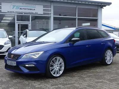 Usata Seat Leon 4Drive 301 CV (221 kW) 2019 Blu Station wagon