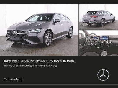 Gebraucht Mercedes CLA250e AMG line 163 PS (119 kW) 2024 Mountaingrau  met. Limousine