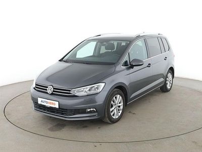 Gebraucht VW Touran Highline 150 PS (110 kW) 2018 Grau Van / Kleinbus