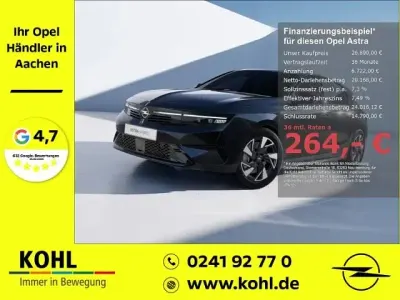 Nowe Opel Astra 145 KM (106 kW) 2026 Czarny Sedan/Limuzyna