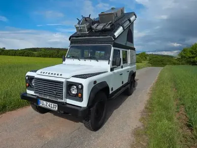 Gebraucht Land Rover Defender 122 PS (89 kW) 2011 Weiß SUV
