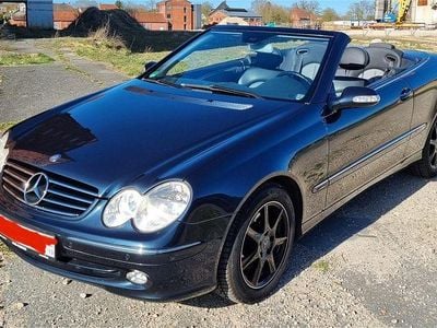Gebraucht Mercedes CLK200 Avantgarde 163 PS (119 kW) 2005 Blau Cabrio