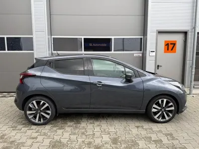 Gebraucht Nissan Micra Tekna 90 PS (66 kW) 2017 Grau Kleinwagen