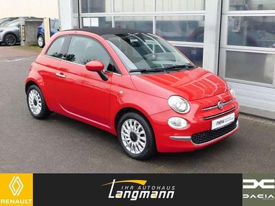 Second-hand Fiat 500C Lounge 105 CP (77 kW) 2018 Roșu Cabrio