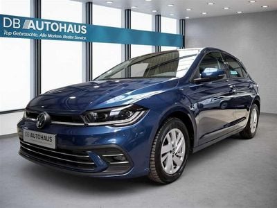 Gebraucht VW Polo Style 110 PS (80 kW) 2023 Blau Kleinwagen