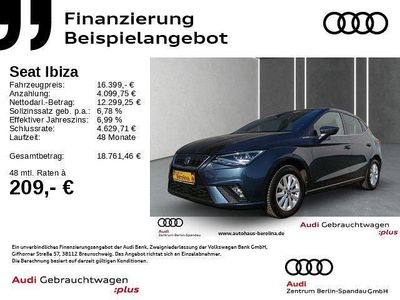 Gebraucht Seat Ibiza XCELLENCE 116 PS (85 kW) 2020 Grau Limousine