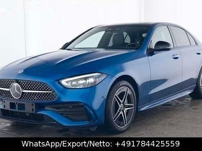 Blau Gebraucht 2024 Mercedes C300e AMG Line Premium Plus Limousine | 31.490 €