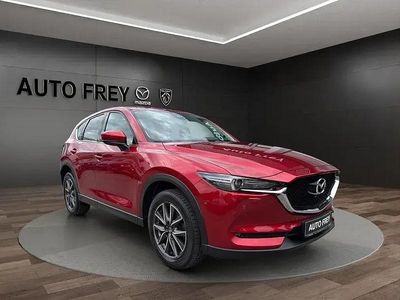 Gebraucht Mazda CX-5 Sports-Line 184 PS (135 kW) 2018 Magmarot metallic SUV