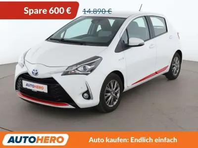 Gebraucht Toyota Yaris Edition 101 PS (74 kW) 2017 Super (pure) white ii Kleinwagen