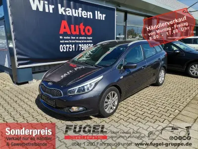 Gebraucht Kia Ceed Sportswagon Edition 7 135 PS (99 kW) 2014 Grau Kombi