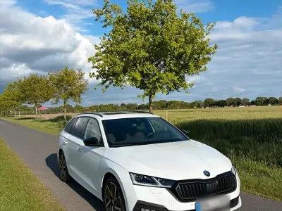 Gebraucht Skoda Octavia 150 PS (110 kW) 2022 Weiß Kombi